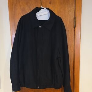 Claiborne Men's Black Suede Jacket